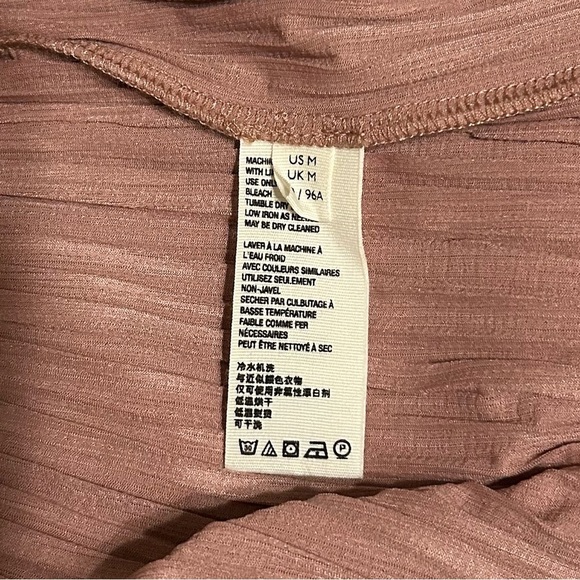 Free People Can’t Help It Midi Ruffle Pink dress Bell Sleeves SZ Med - Picture 5 of 7